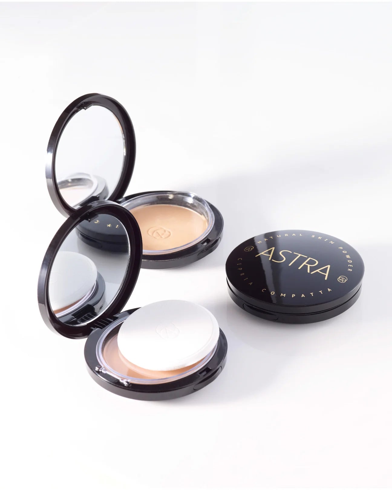 NATURAL SKIN POWDER - Cipria in Polvere Compatta Effetto Seta