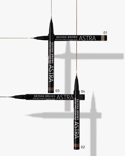 GEISHA BROWS MICRO PRECISION PEN - Penna Sopracciglia Effetto 3D