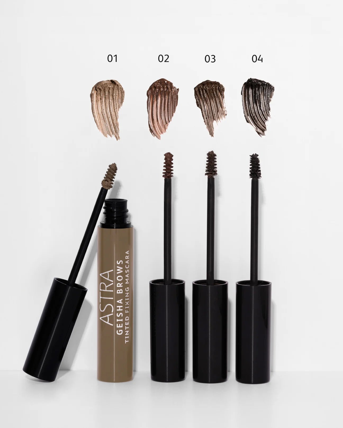 GEISHA BROWS TINTED FIXING MASCARA - Mascara Sopracciglia Definite