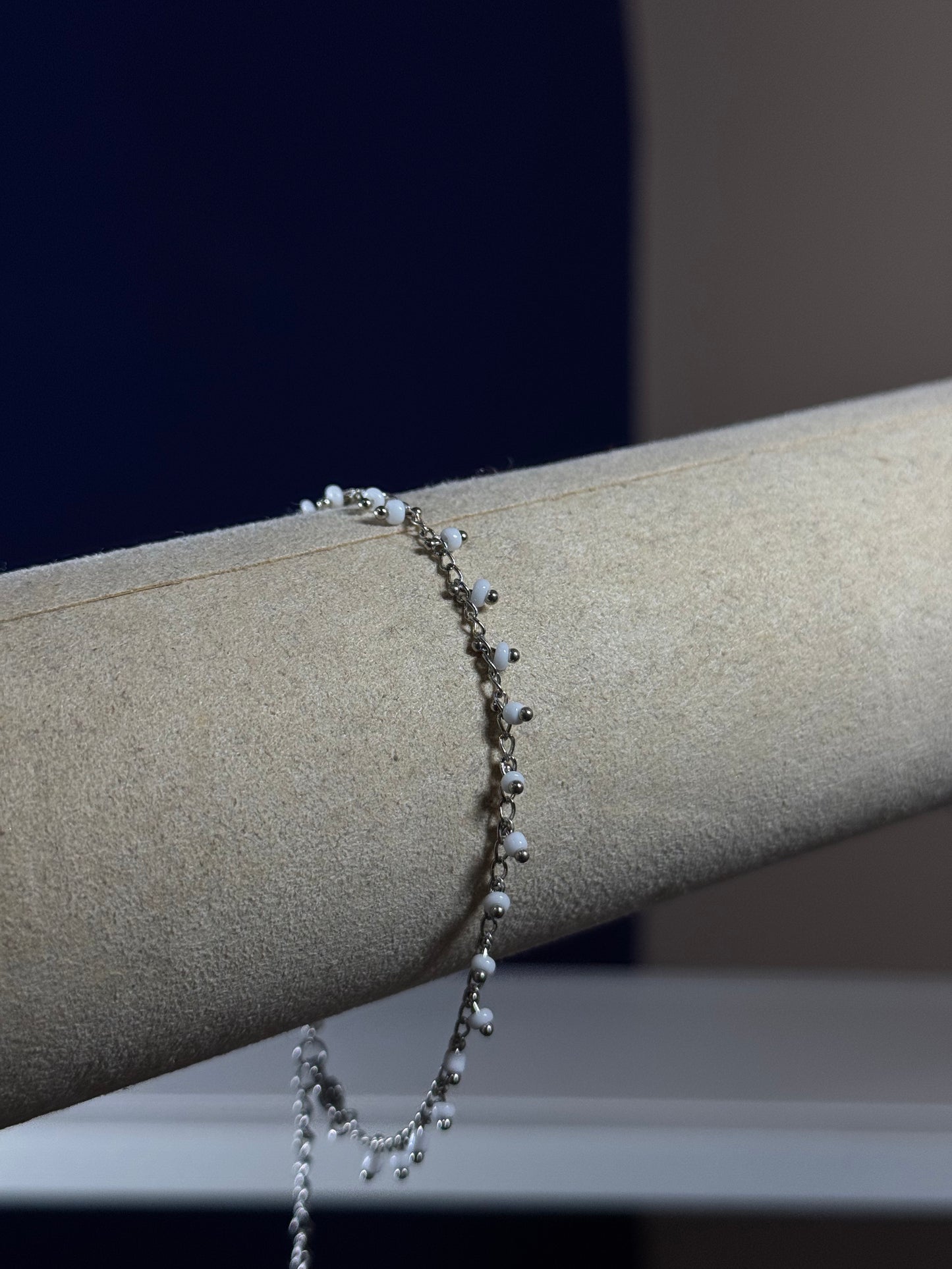 Bracciale Cavaliere con Micro Perline Colorate