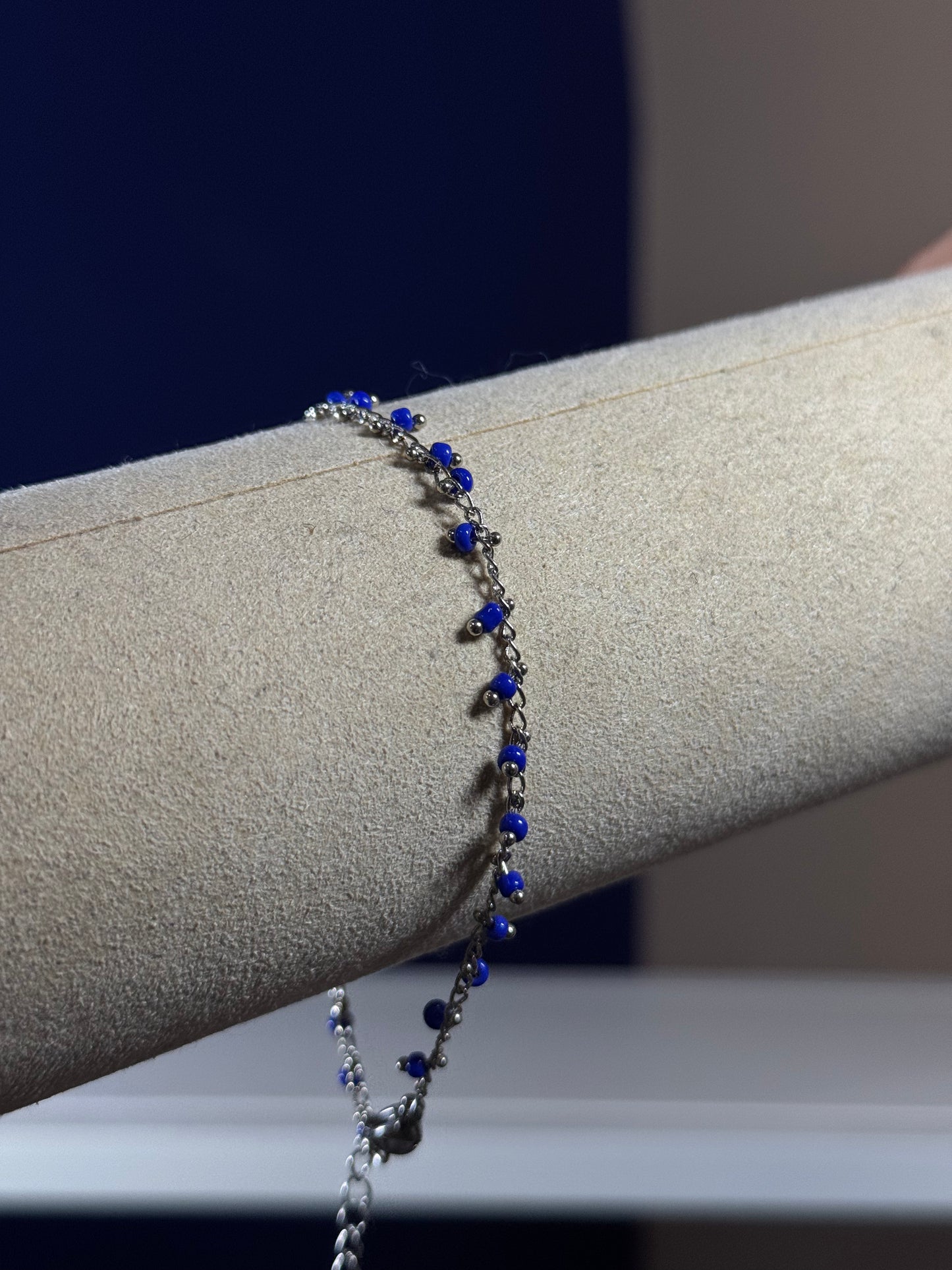 Bracciale Cavaliere con Micro Perline Colorate