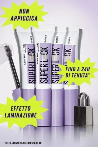 SUPERLOCK BROW GLUE GEL SOPRACCIGLIA